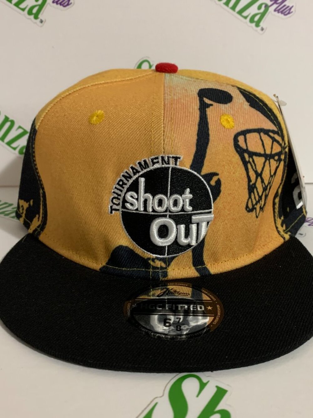 Headgear Classics Hat Fitted Above The Rim 2PAC Tournament Shoot Out Cap 6 7/8